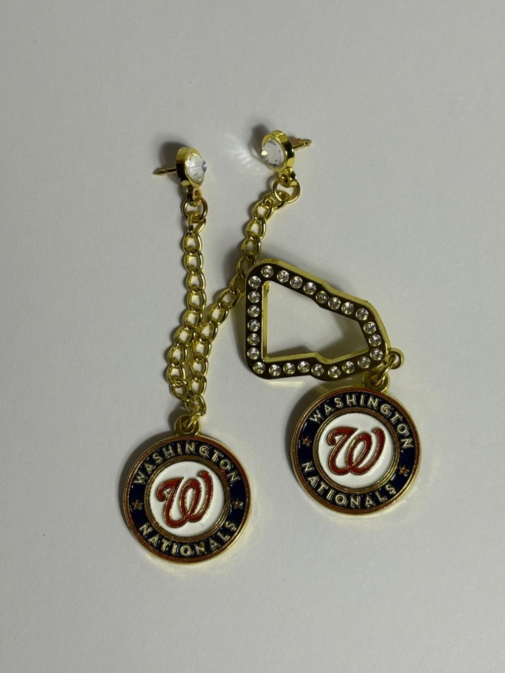 2 New Era Washington Nationals Hat Chain Frame Pin Bundle